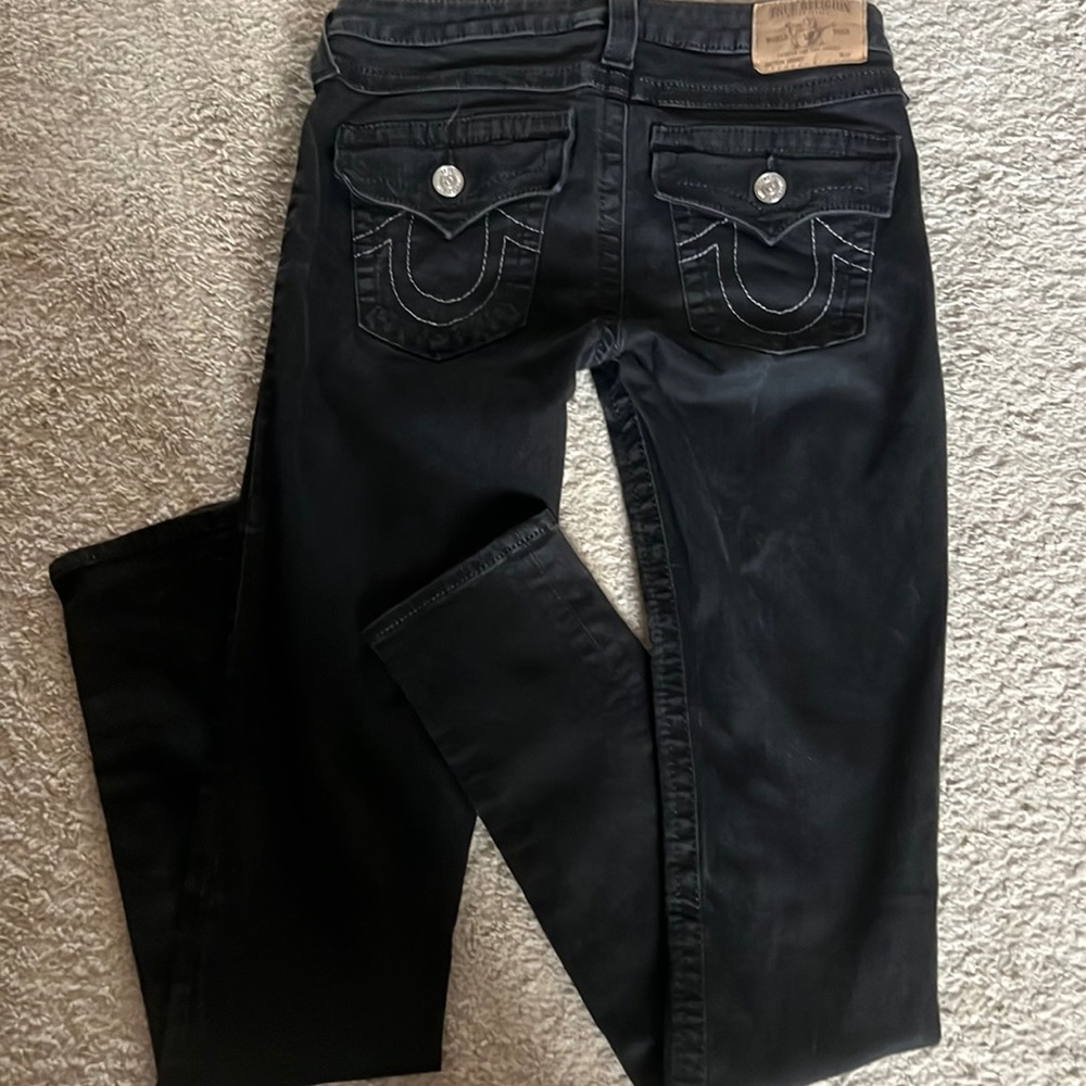 Black True Religion Womens Jeans